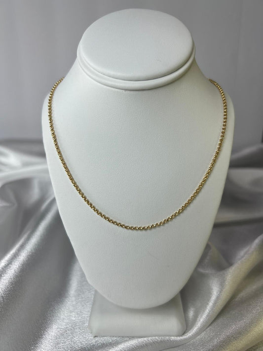 Cadena Gargantilla Modelo Inspirado Estilo Italiano