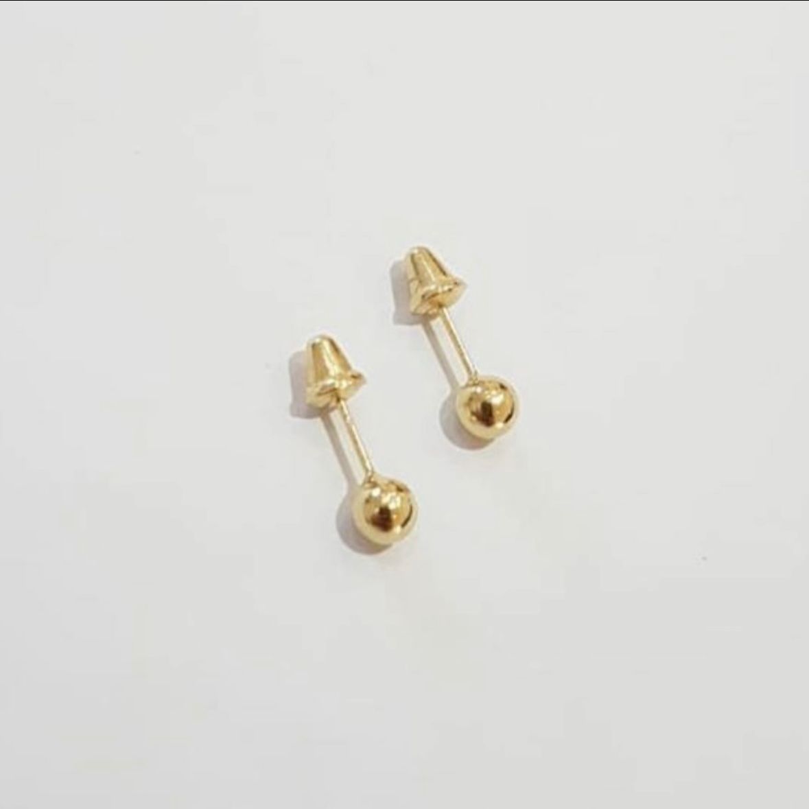 Zarcillos Esferas 9mm